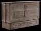 Night & Day Furniture™ Poppy White Bark Queen Murphy Cabinet Bed-0