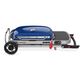 Weber® Traveler Single Burner Deep Ocean Blue Portable Liquid Propane Gas Grill-3