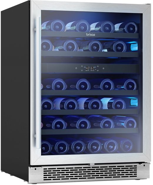 Centre de breuvage de 24 po Zephyr® Presrv™ de 5,8 pi³ - Cadre en acier inoxydable-1