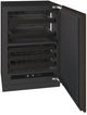 U-Line® Seamless Collection  24" 4.9 Cu. Ft. Panel Ready Dual-Zone Beverage Center with Solid Door-3