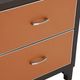 Michael Amini® 21 Cosmopolitan™ Diablo Orange/Umber Nightstand-2