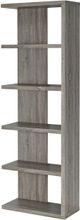 Coaster® Harrison Weathered Grey 5-Tier Bookcase-1