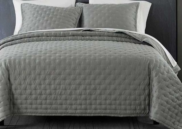 HiEnd Accents Eucalyptus 3-Piece Sage King Bedding Bundle-0