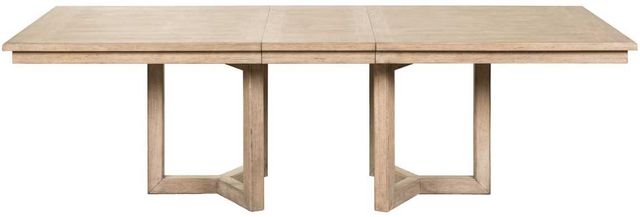 Liberty Furniture Proximity Place Barley Buff Double Pedestal Dining Table-2