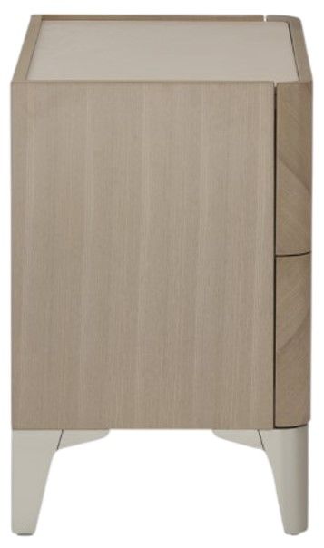 Michael Amini® Penthouse Ash Gray Nightstand-2