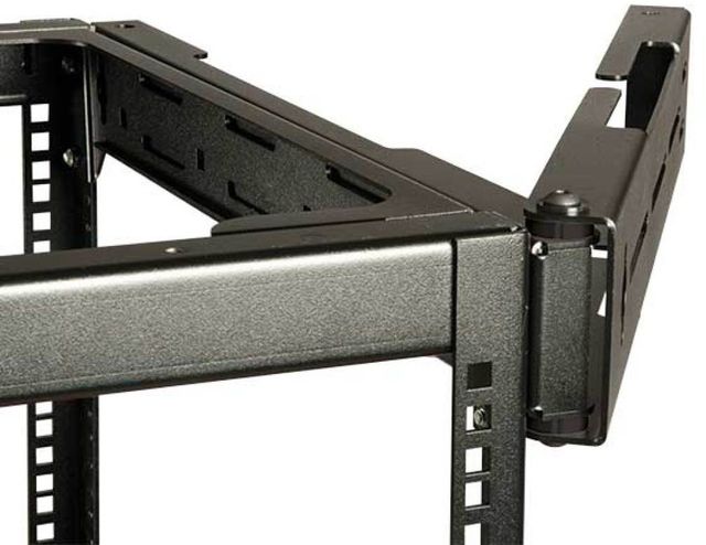 Sanus® Component Series Black On Wall Swing Out Rack Accessory-0