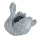 A & B Home Gray Mgo Swan Planter-0