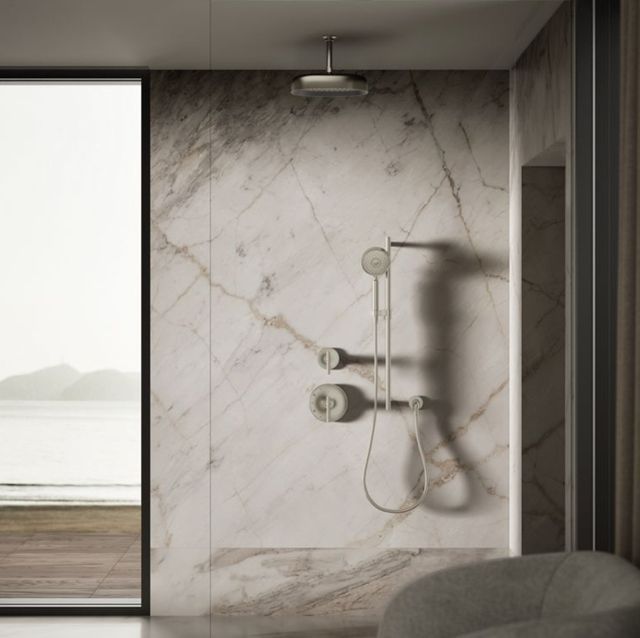 KOHLER® Statement® Vibrant Brushed Nickel 1.75 GPM 12" Single-Function Rainhead-2
