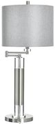 Stylecraft Brushed Steel Table Lamp-0