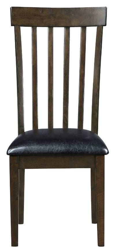 Homelegance® Rutland Black/Espresso Dining Side Chair-2