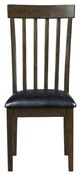 Homelegance® Rutland Black/Espresso Dining Side Chair-2