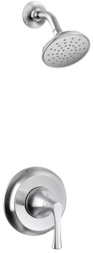 KOHLER® Buckley™ Rite-Temp® Polished Chrome 2.5 GPM Shower Trim Kit-0