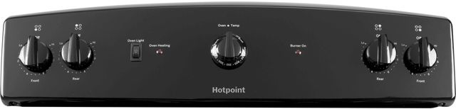 Hotpoint® 30" Black Freestanding Electric Range-3