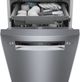 Bosch® 300 Series 18" Stainless Steel Front Control Built In Dishwasher-2