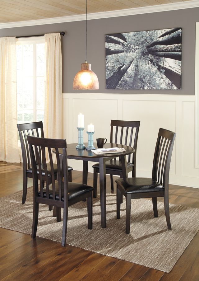 Signature Design by Ashley® Hammis 5-Piece Dark Brown Dining Set-3