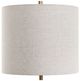 Uttermost® Blacktop Antique Brass/Black Buffet Lamp-3