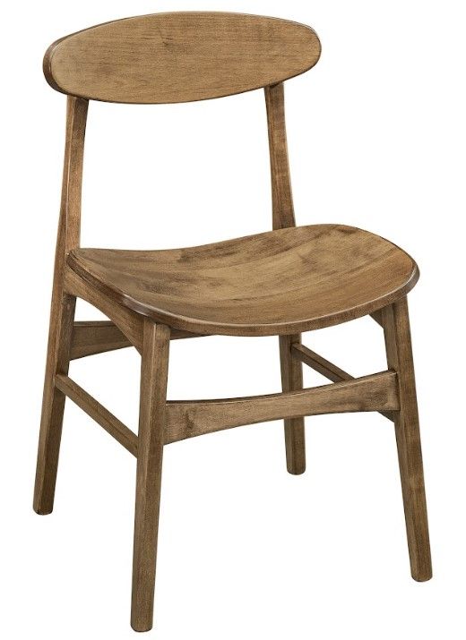 Archbold Furniture Customizable Amish Essentials Harvey Side Chair-0