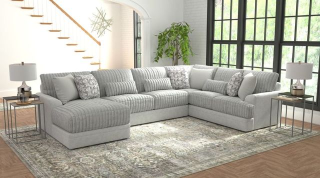 Jackson Furniture Titan 3-Piece Moonstruck Left-Arm Facing Sectional and Chaise-1