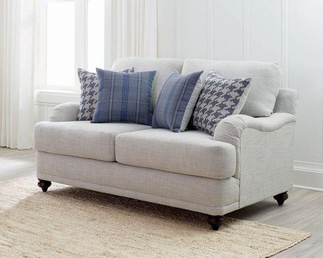 Coaster® Glenn Light Grey Loveseat-1
