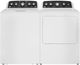 GE® White Top Load Washer & Gas Dryer Laundry Pair-0