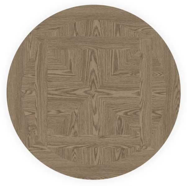 Flexsteel® Melody Gray/White Round Dining Table-2