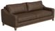 International Furniture Direct Olivo Brown Upholstered Sofa-0
