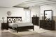 Bernards Nova II Dark Brown Queen Panel Bed-1