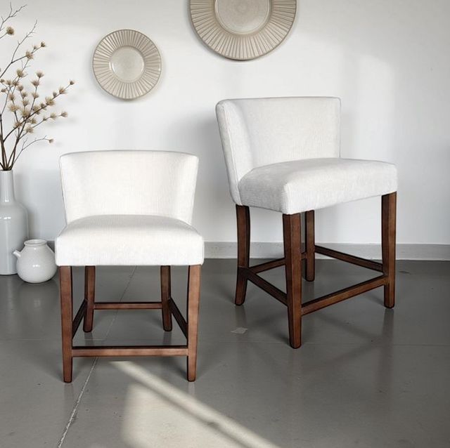 Nest Home Collections Weston Channel Ivory/Gray Wash Dining Chair-1