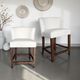 Nest Home Collections Weston Channel Ivory/Gray Wash Dining Chair-1