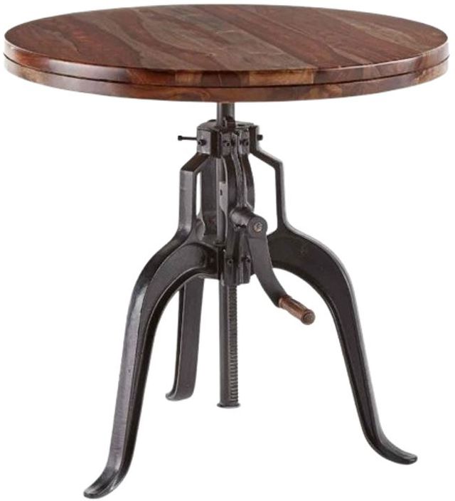 Steve Silver Co. Sparrow Natural Brown Crank Table-2