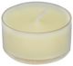 A & B Home White Unscented Soy Wax Candle-0