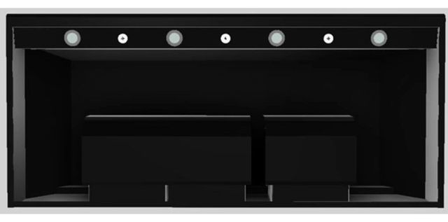 Vent-A-Hood® 54" Black Wall Mounted Range Hood-3