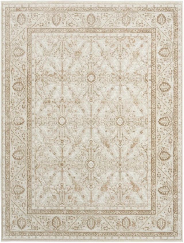 Nourison Home™ Dekor DEK03 Ivory Taupe 5'x7' Style 2 Area Rug-0
