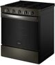 Whirlpool® 30" Black Stainless Steel Slide-in Gas Range with Air Cooking Technology-3