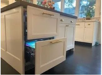 Perlick® ADA Compliant Models 24" Stainless Steel Built-In Undercounter Freezer Drawers-1