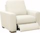 Hooker® Furniture Ready-Made Upholstery Optimus Majestic Alabaster Power Recliner with Power Headrest-1