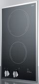 Summit® 12" Black Glass Radiant Cooktop-1