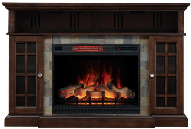 ClassicFlame® Lakeland Roasted Cherry TV Stand-3