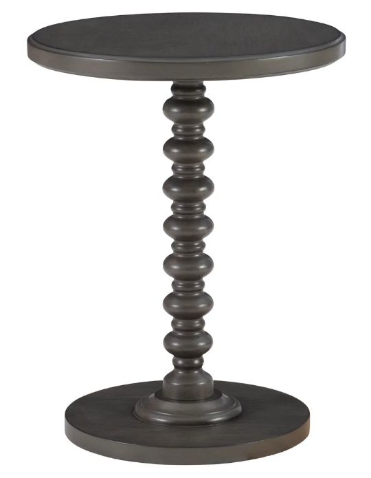 Powell® Spectrum Dark Gray Side Table-0