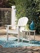 Signature Design by Ashley® Sundown 3-Piece White Outdoor Seating Chair Set-4