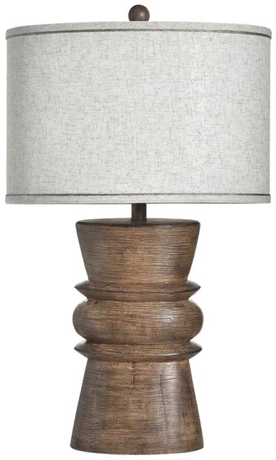 Stylecraft Robinia Walnut Table Lamp-0
