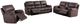 Mazin Furniture Kincaide Brown Manual Reclining Loveseat with Center Console-4