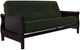 dhp furniture® Carson Army Green 6" Twin Futon Mattress-4