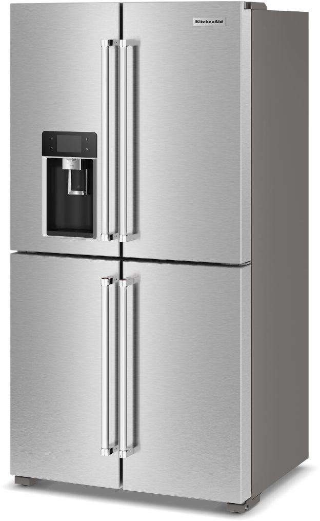 KitchenAid® 36" 19.4 Cu. Ft. Fingerprint Resistant Stainless Steel Counter Depth French Door Refrigerator-3