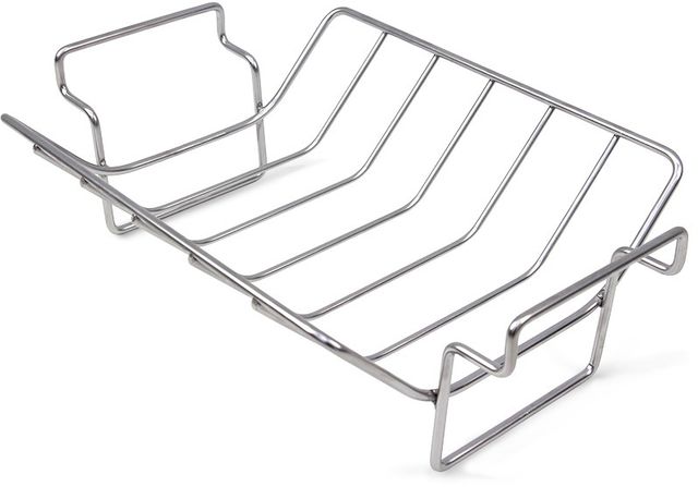 Big Green Egg® Large Stainless Steel Rib and Roast Rack-0