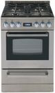 Avanti® Elite Series 24" Stainless Steel Freestanding Gas Range-0