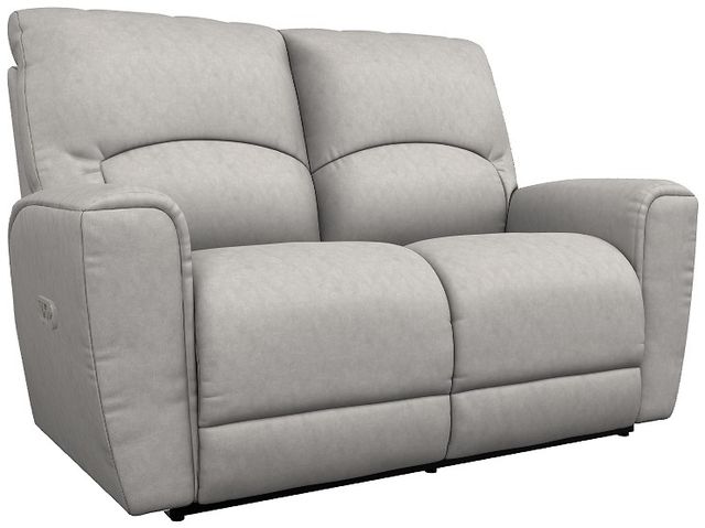 La-Z-Boy® Cassian Powder Power Reclining Loveseat with Headrest and Lumbar-0