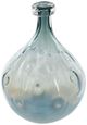 A & B Home Gray/White Mira Short Glass Vase-1