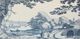 Stylecraft Beige/Blue 36" Large Lumbar Designer Pillow-1