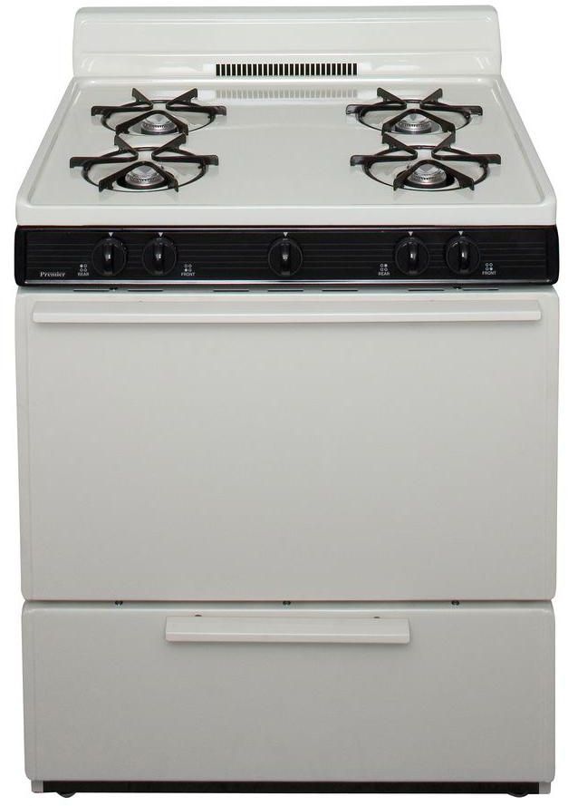Premier 30" Biscuit Freestanding Gas Range-0